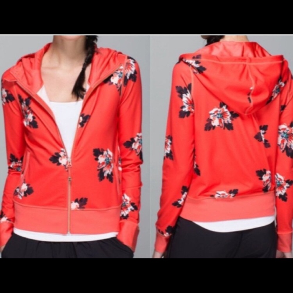 Lululemon Coral namashar hoodie jacket